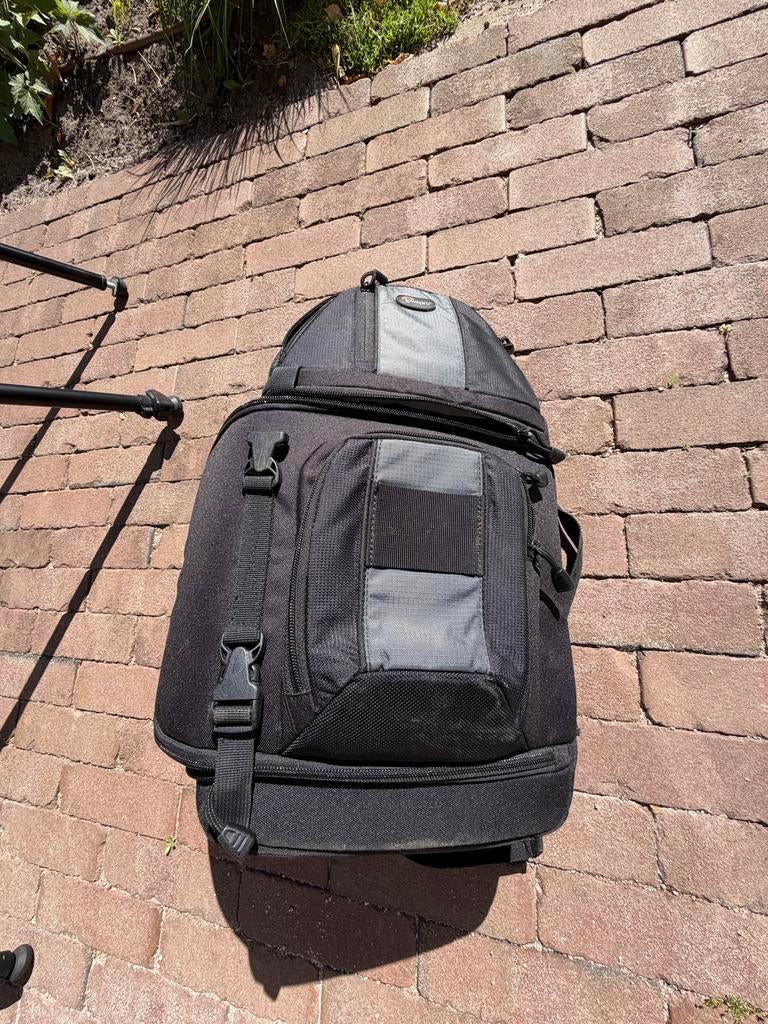 Stevig driepoot statief met balhoofd - Bogen Manfrotto, Ophalen, Driepoot, Zo goed als nieuw, 175 cm of meer