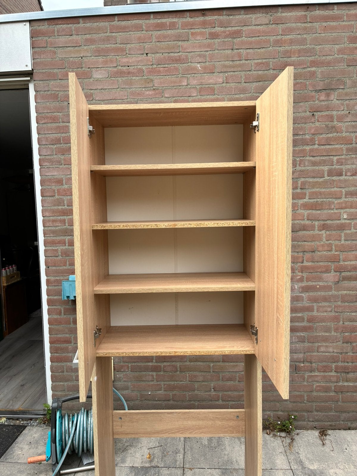 Kast voor boven wasmachine, Ophalen, Zo goed als nieuw, 25 tot 50 cm, Minder dan 150 cm