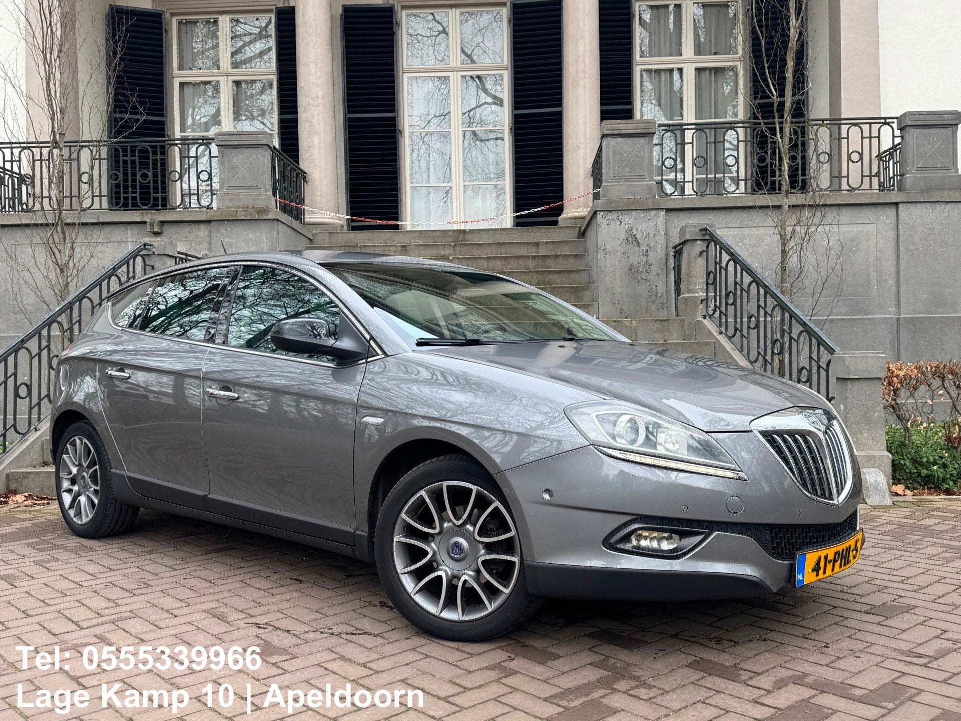 Lancia Delta 1.4-16V Oro Navi Climate Cruise Ctr Pdc Trekhaa, Auto's, Voorwielaandrijving, Gebruikt, 4 cilinders, Origineel Nederlands
