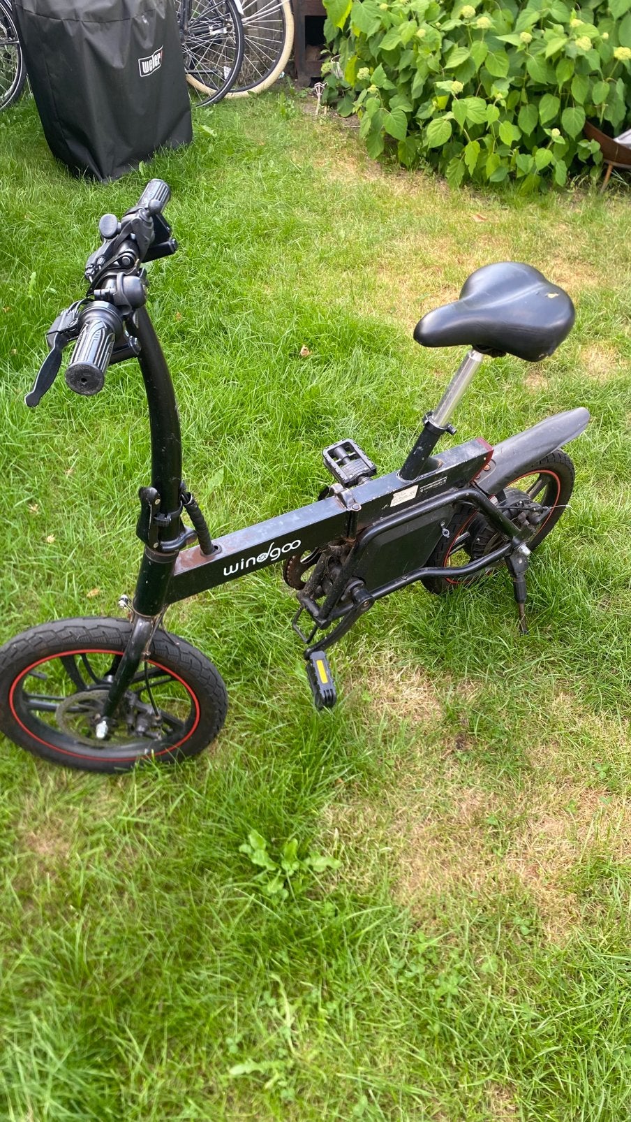 Windgoo B20, Gebruikt, 14 tot 16 inch, Totaal opvouwbaar, Schijfrem