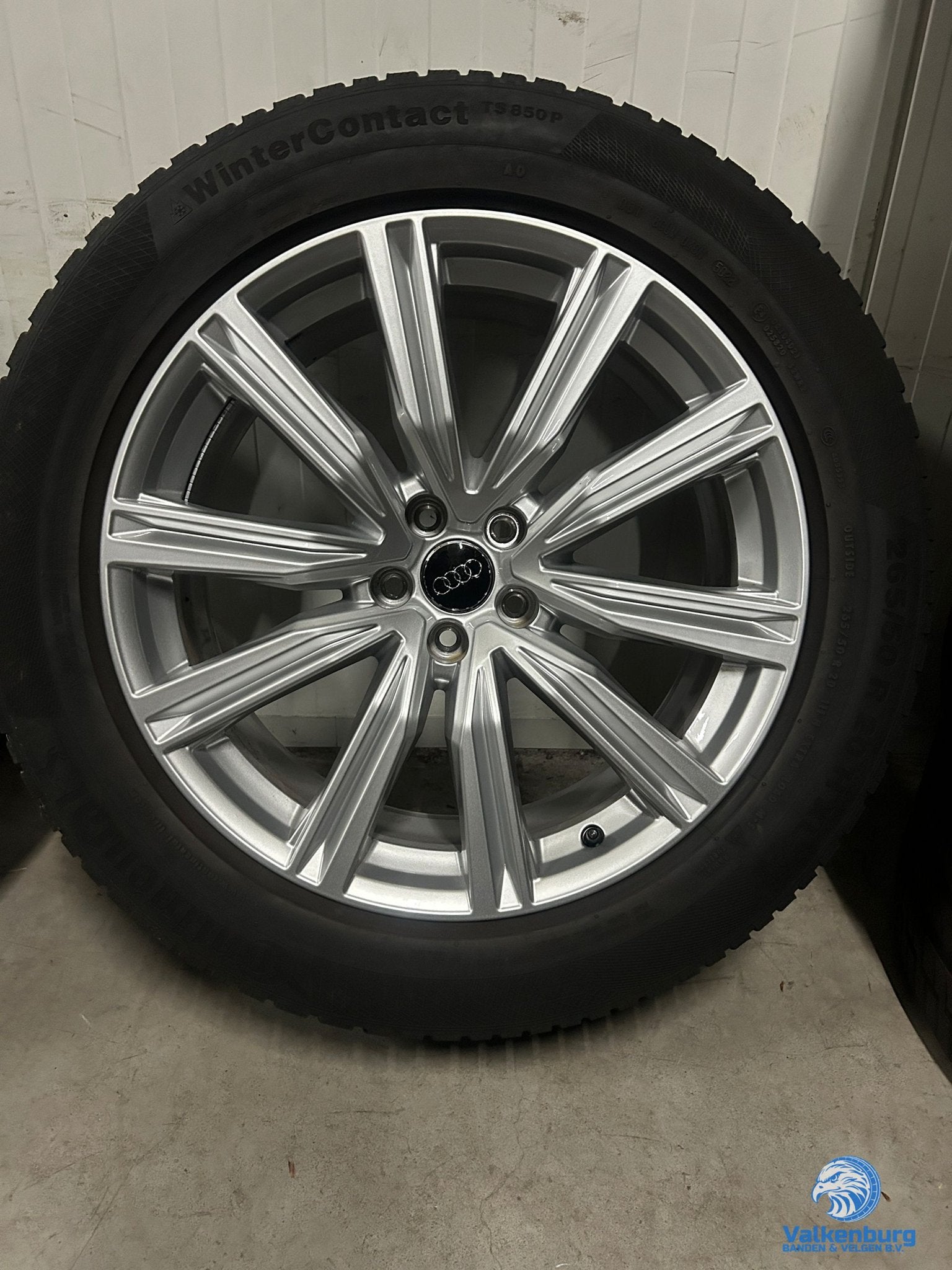 8mm! Originele Audi Q8 SQ8 4M8 S-Line 20 inch velgen 5x112 w, Gebruikt, -, 265 mm, -