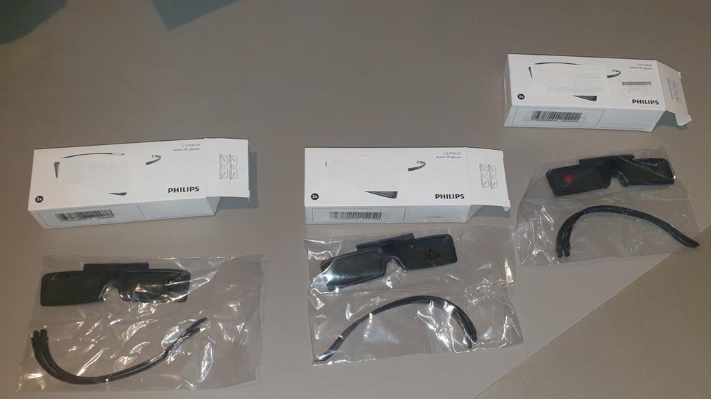 Philips  Active 3D-bril, Audio, Tv en Foto, Televisie-accessoires, Ophalen of Verzenden, Nieuw