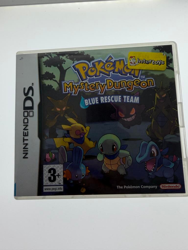 Pokémon Mystery Dungeon Blue Rescue Team Nintendo DS, Spelcomputers en Games, Gebruikt, 1 speler, Ophalen of Verzenden, Role Playing Game (Rpg)