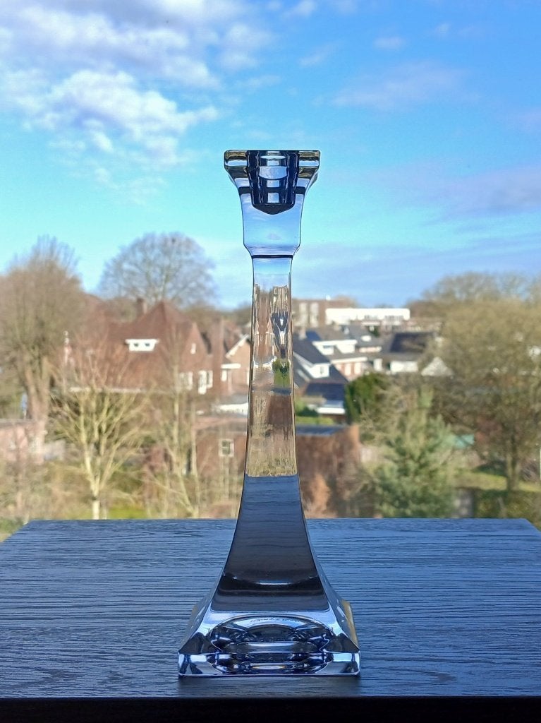 Kandelaar Kristal Villeroy & Boch, Antiek en Kunst, Antiek | Kandelaars, Kristal, Ophalen of Verzenden