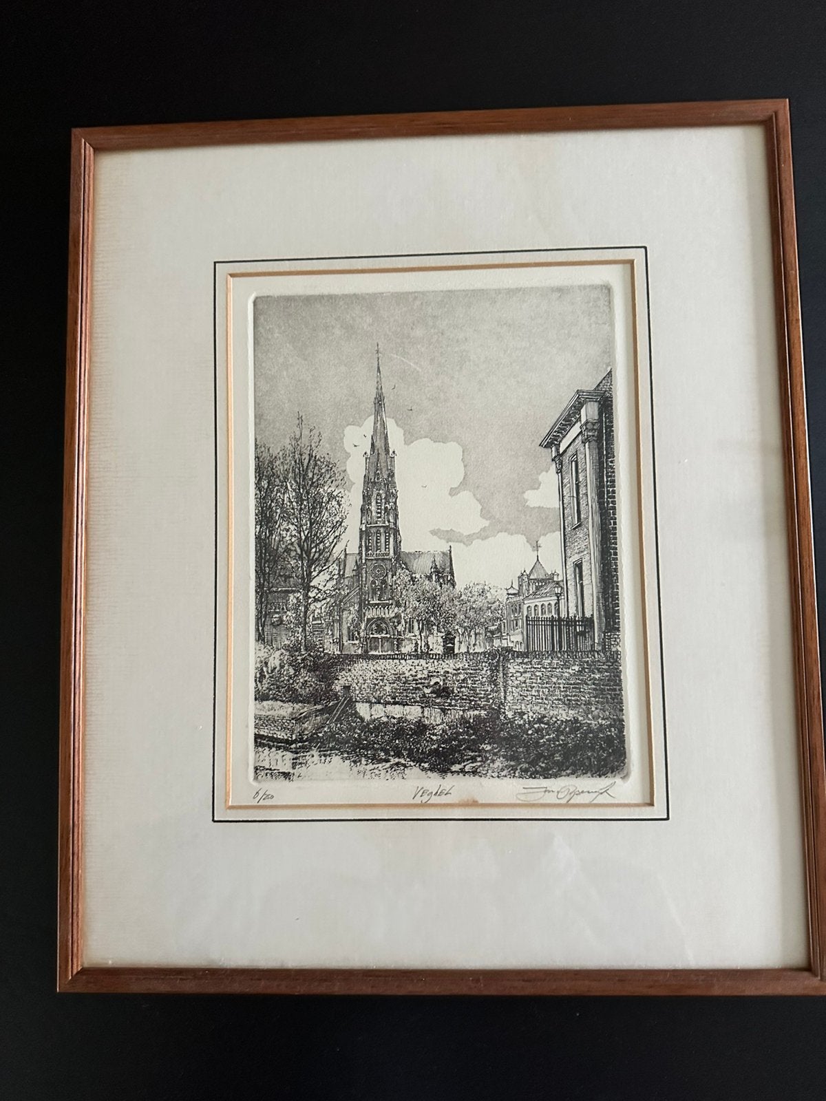 Lambertuskerk Veghel ets, Ophalen, Religie, Ets