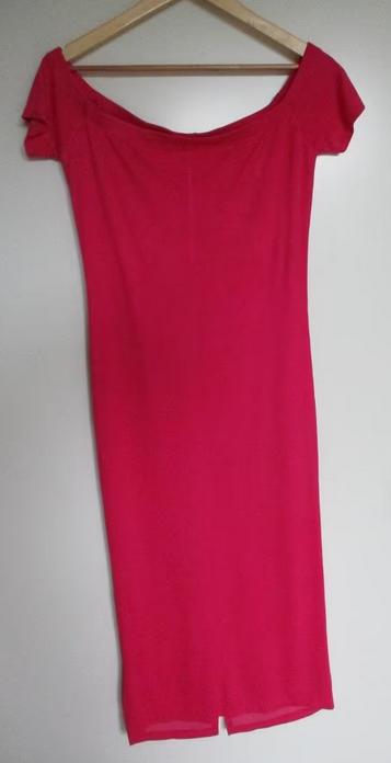 Bershka fel zuurstokroze tricot jurk, maat S, Kleding | Dames, Verzenden, Bershka, Zo goed als nieuw, Roze