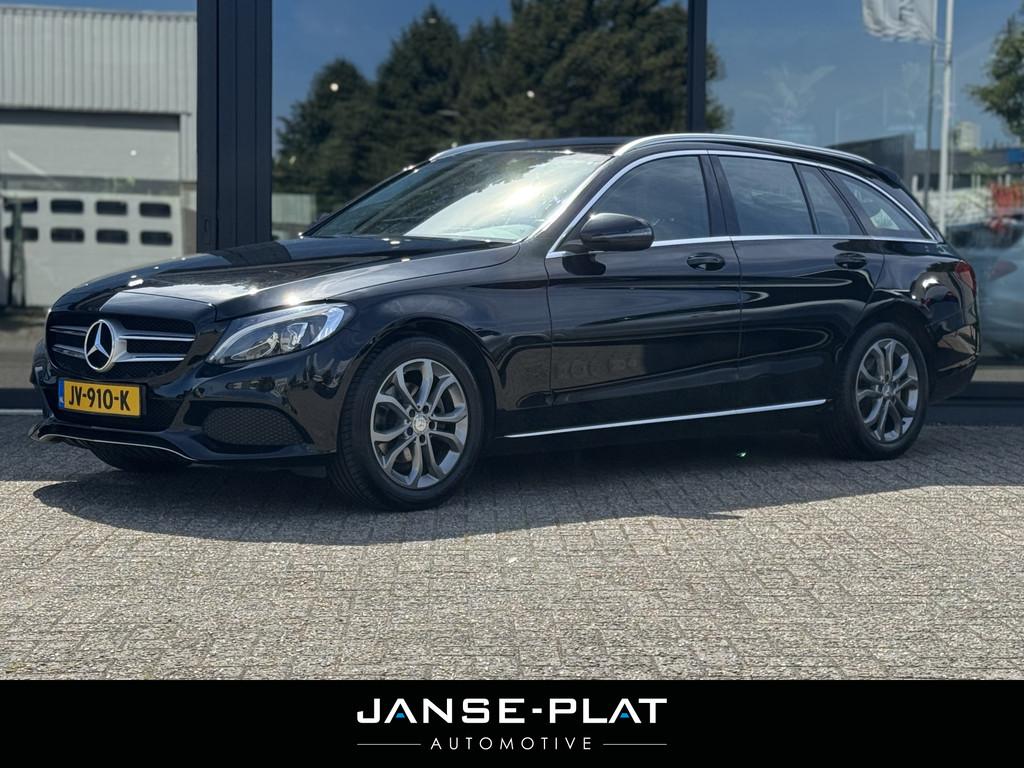 Mercedes-Benz C-Klasse Estate 180 Avantgarde | Trekhaak | St, Gebruikt, Met garantie (alle), Zwart, Handgeschakeld