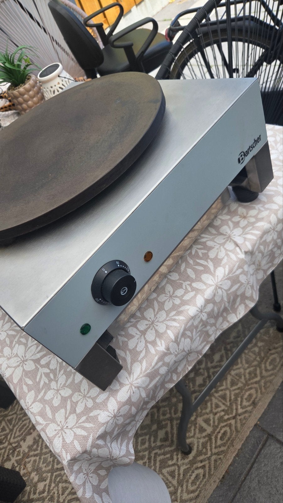 Bartscher Crêpe Maker - Professionele Crêpeplaat, Ophalen of Verzenden