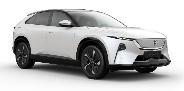 Mazda CX-6e Takumi Business Edition 78 kWh NAVI | 26 INCH IN, Auto's, Mazda, Automaat, Achterwielaandrijving, Zwart, Leder