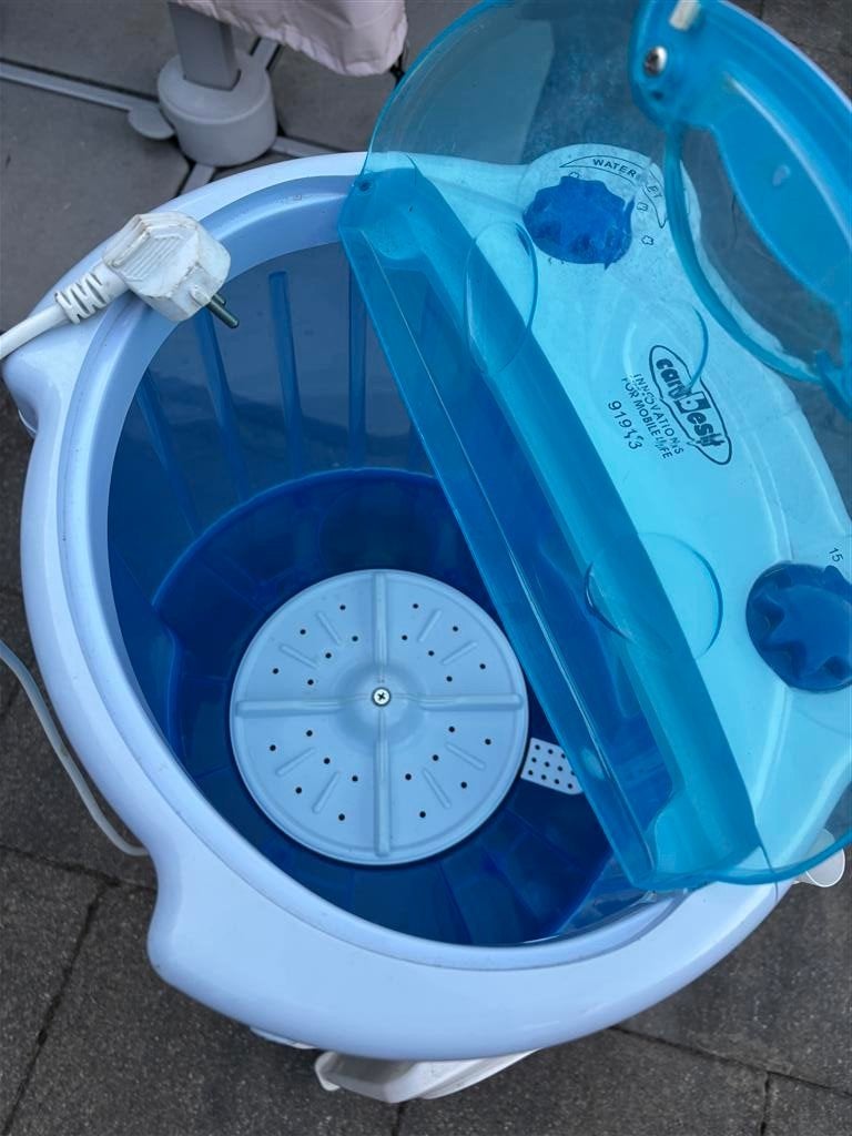 Compacte draagbare mini wasmachine - ideaal voor camping, Caravans en Kamperen, Ophalen of Verzenden, Zo goed als nieuw