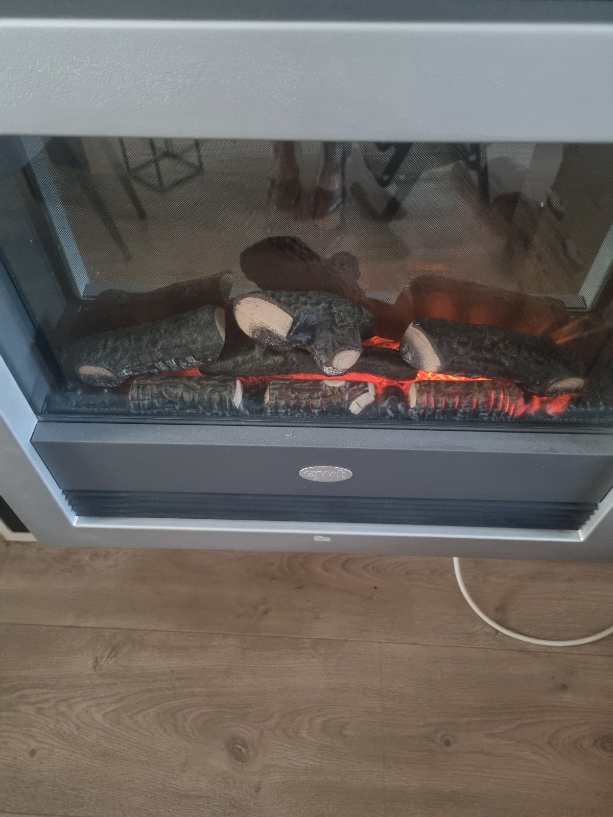 Elektrische (Inbouw)haard met Realistisch Vlammenspel, Ophalen, Zo goed als nieuw, Inbouwhaard, Elektrische haard