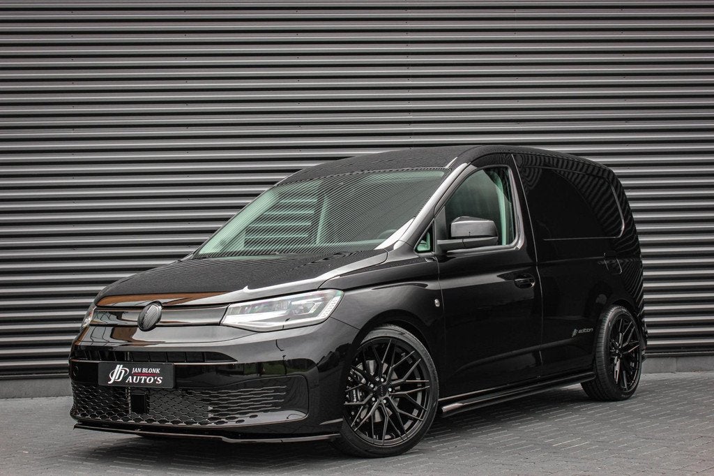 Volkswagen Caddy Cargo 2.0 TDI 122PK DSG JB- EDITION / MAXTR, Auto's, Gebruikt, Zwart, 4 cilinders, Volkswagen
