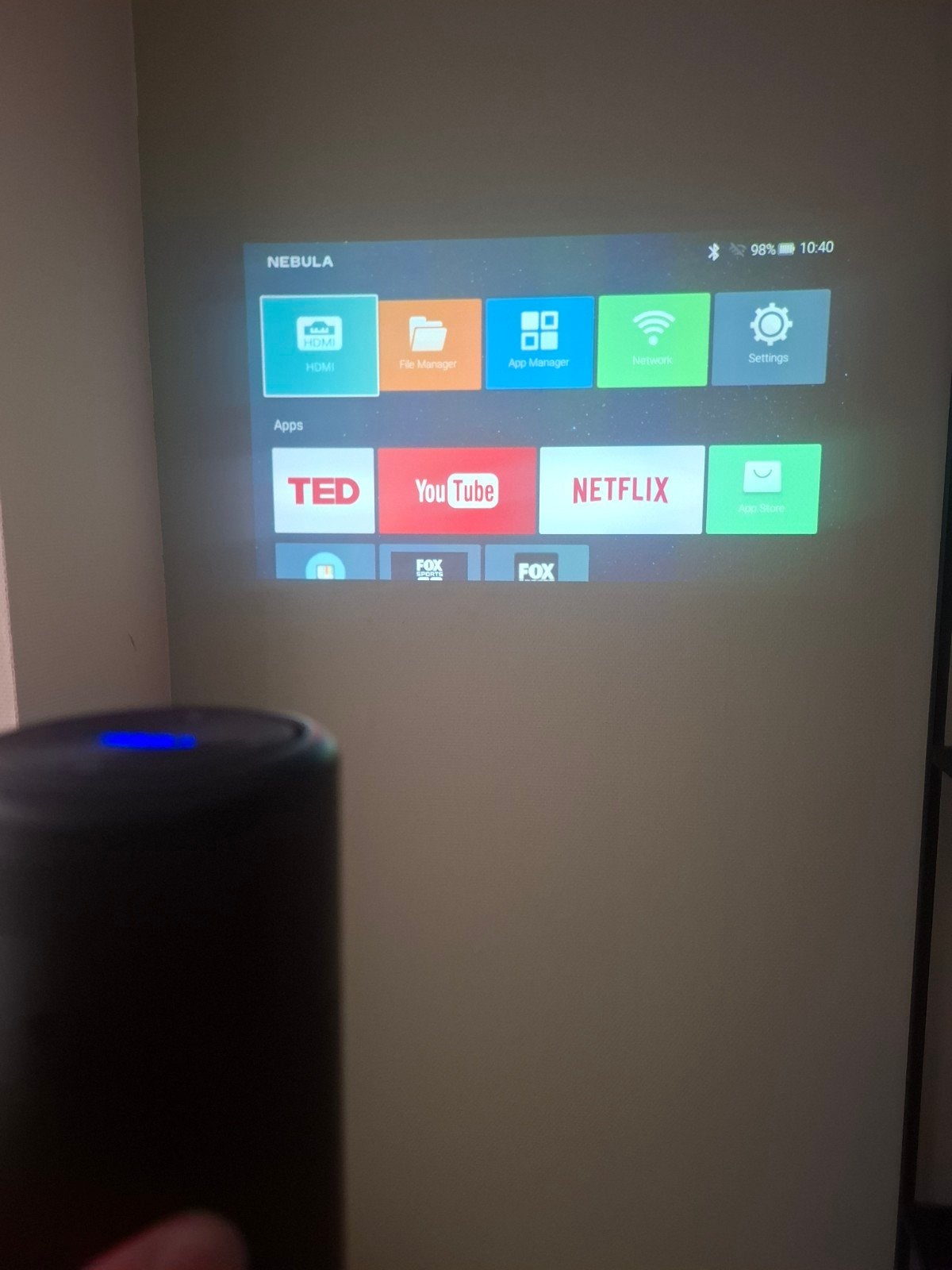 Nebula Beamer - Draagbare Smart Projector, Ophalen, HD (720), LED, Zo goed als nieuw