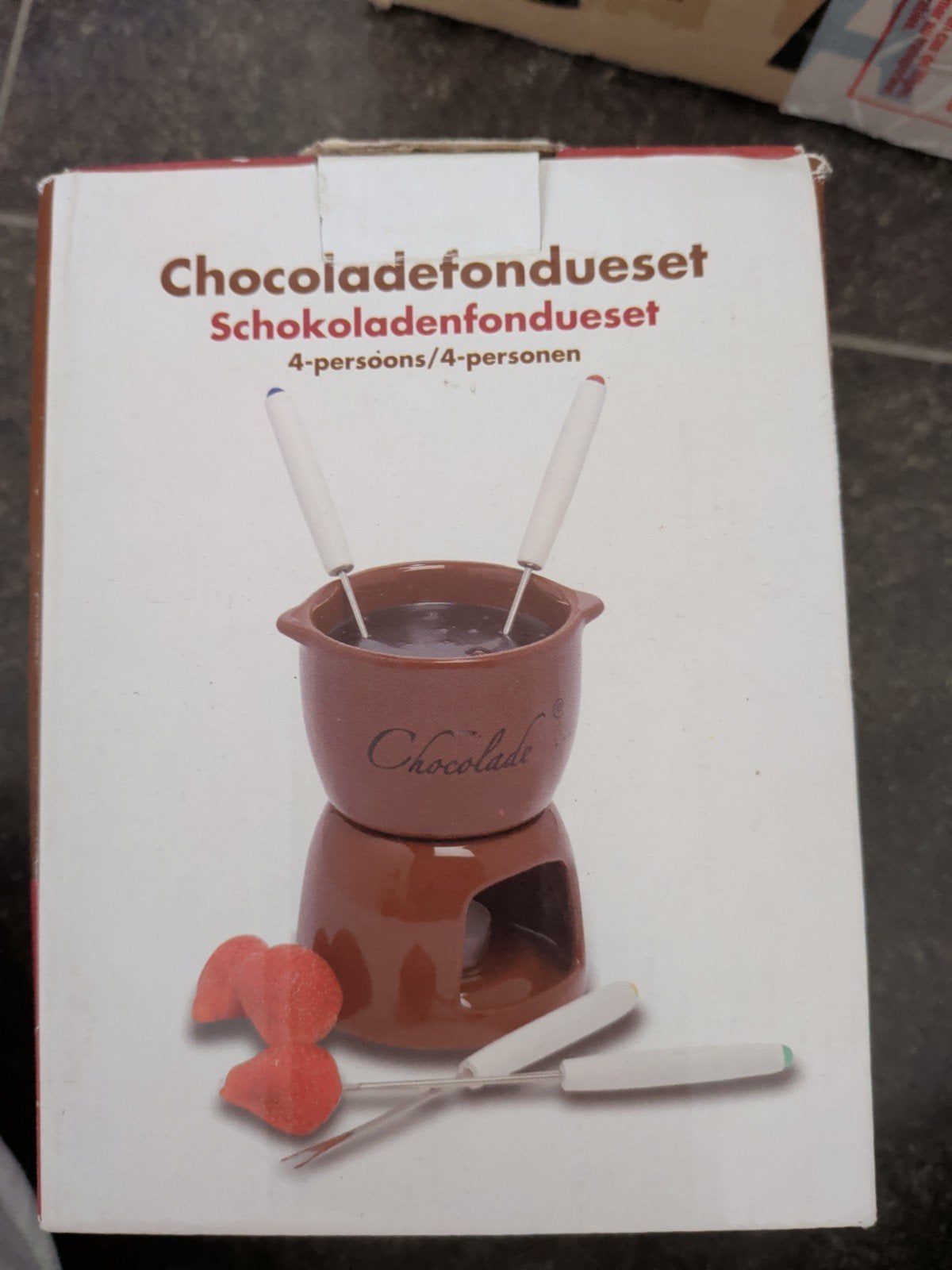 chocolade fondue set nieuw, Ophalen of Verzenden, Nieuw