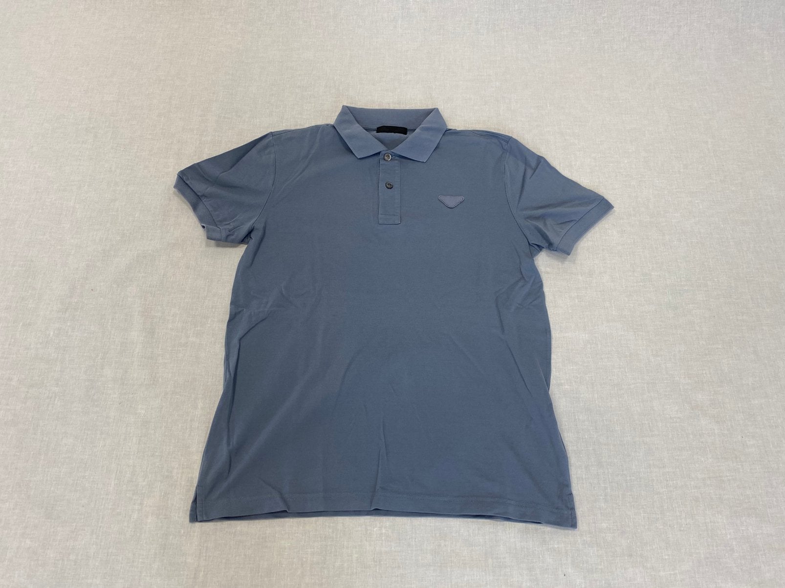 Prada Polo Cotton Babyblue Size S, Kleding | Heren, ., Zo goed als nieuw, ., Maat 46 (S) of kleiner