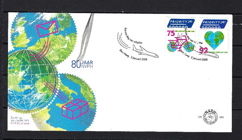FDC NVPH E563 onbeschreven, Ophalen of Verzenden, Onbeschreven, Nederland