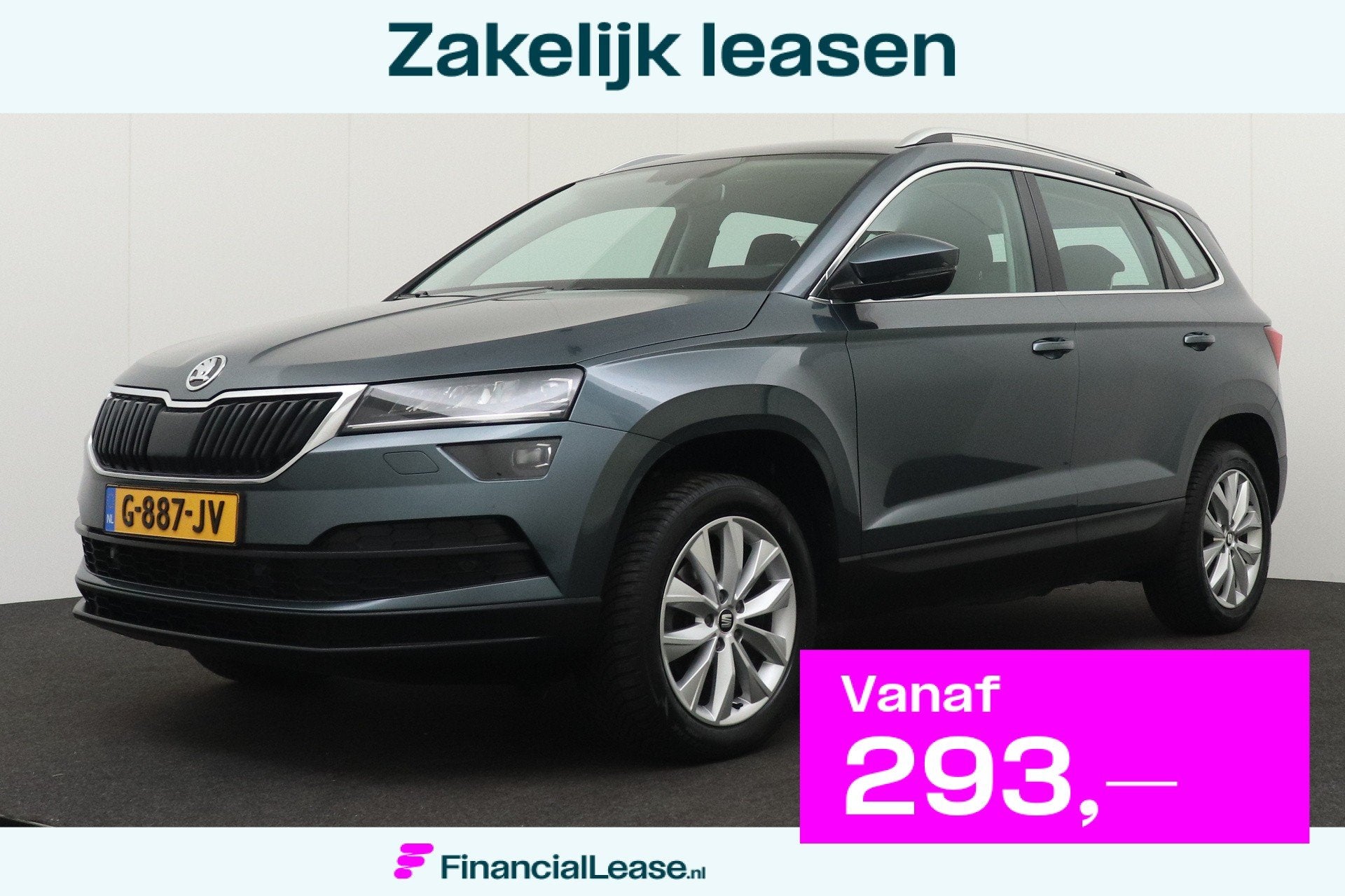 Skoda Karoq 1.5 TSI 150PK Business Trekhaak Carplay Camera, Voorwielaandrijving, Dealer onderhouden, 4 cilinders, 150 pk