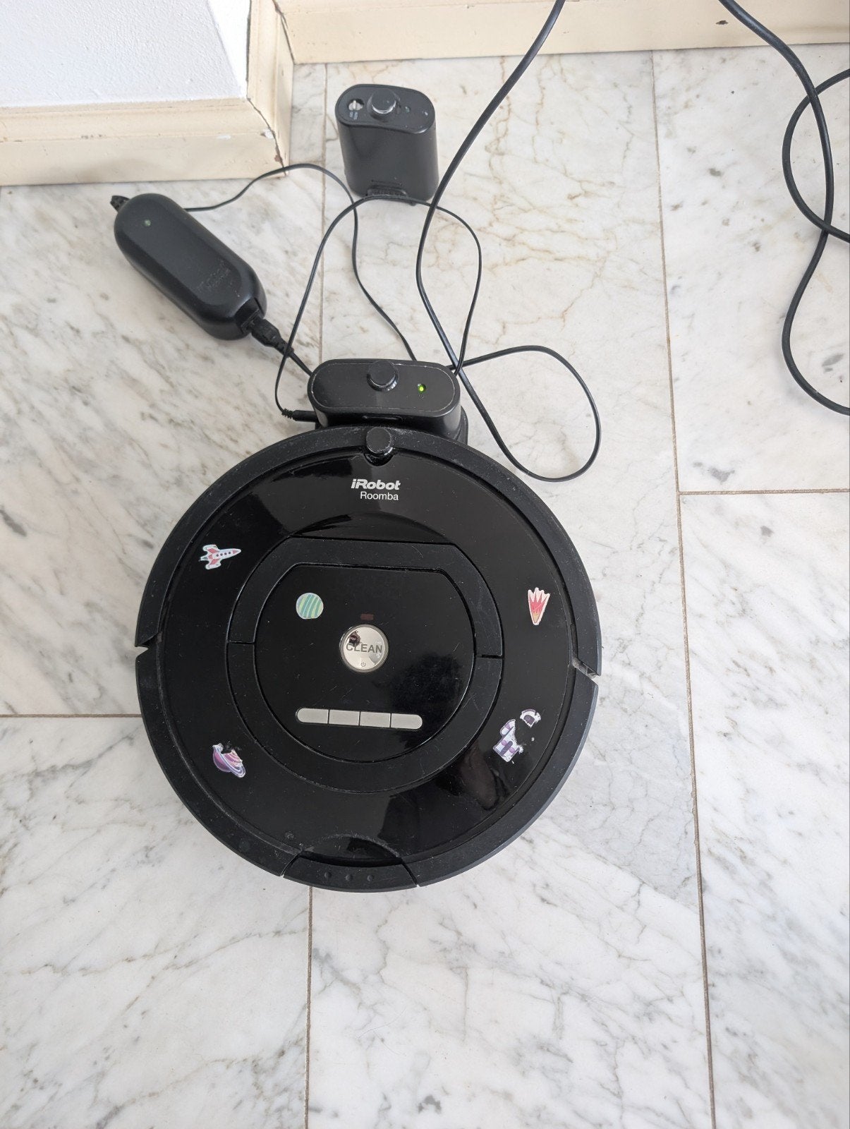 iRobot Roomba 770 met accessoires, Ophalen of Verzenden, Gebruikt, Robotstofzuiger