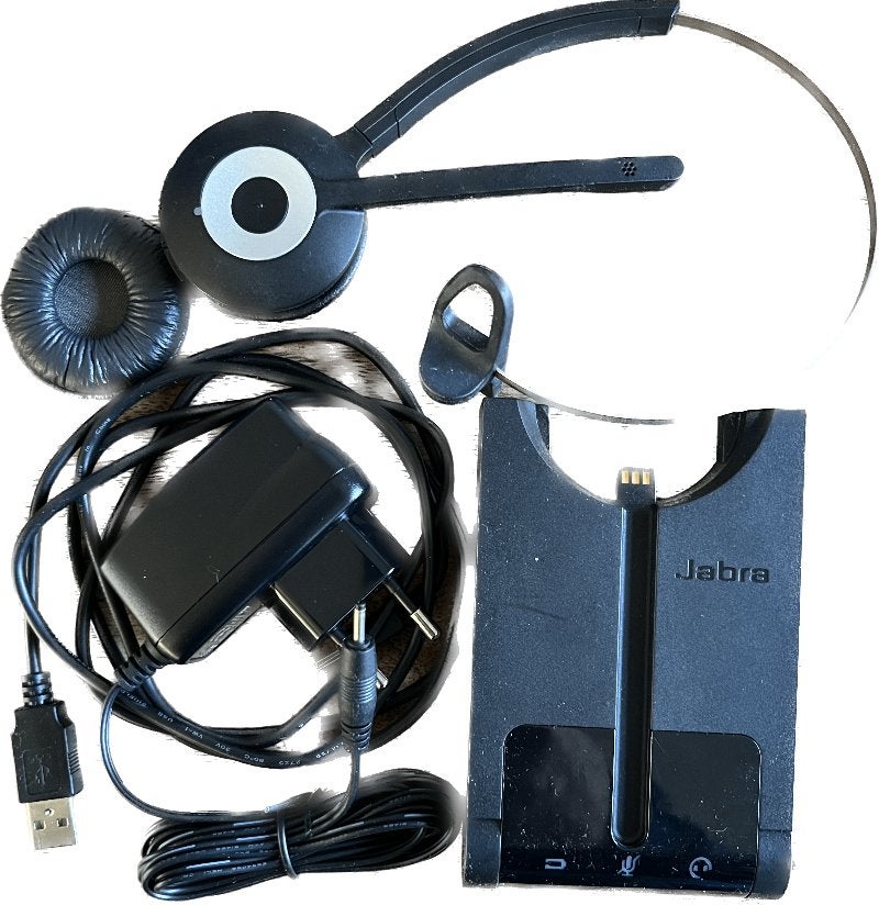 ☎️ Jabra PRO930 MONO Headset PRO 930-25-509-101 PRO900 ☎️, Telecommunicatie, Ophalen of Verzenden, Zo goed als nieuw, 1 handset