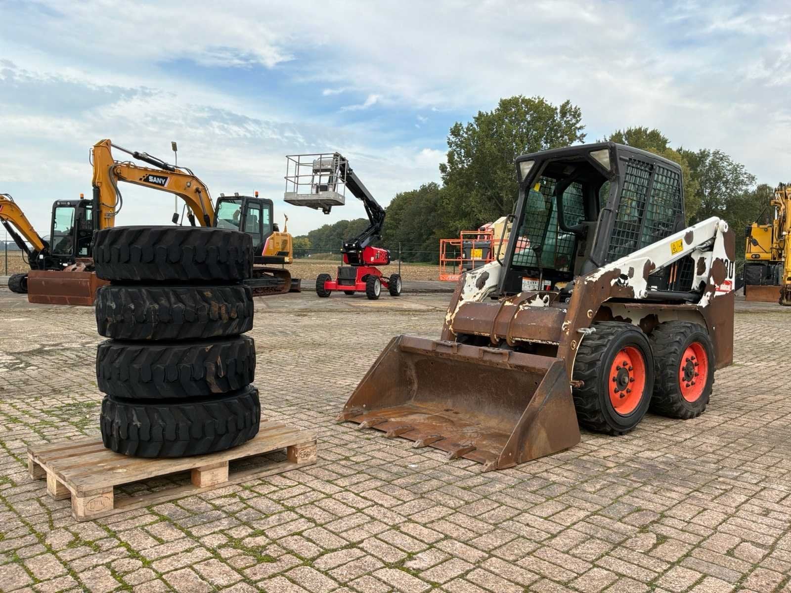 2013 Bobcat S130 Schranklader, Wiellader of Shovel