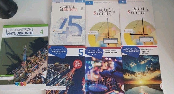 Havo wiskunde B natuurkunde boeken, Noordhoff, HAVO, Ophalen of Verzenden, Zo goed als nieuw