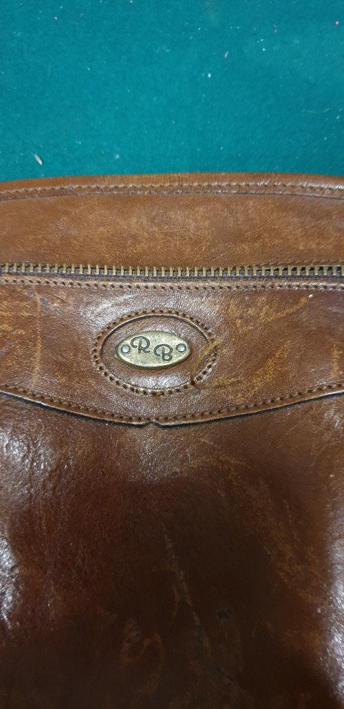 handtas bruin leer rb, Ophalen of Verzenden, 'T Olde Gre-j, Info@toldegrej.nl, Endepoelstraat 20f Didam