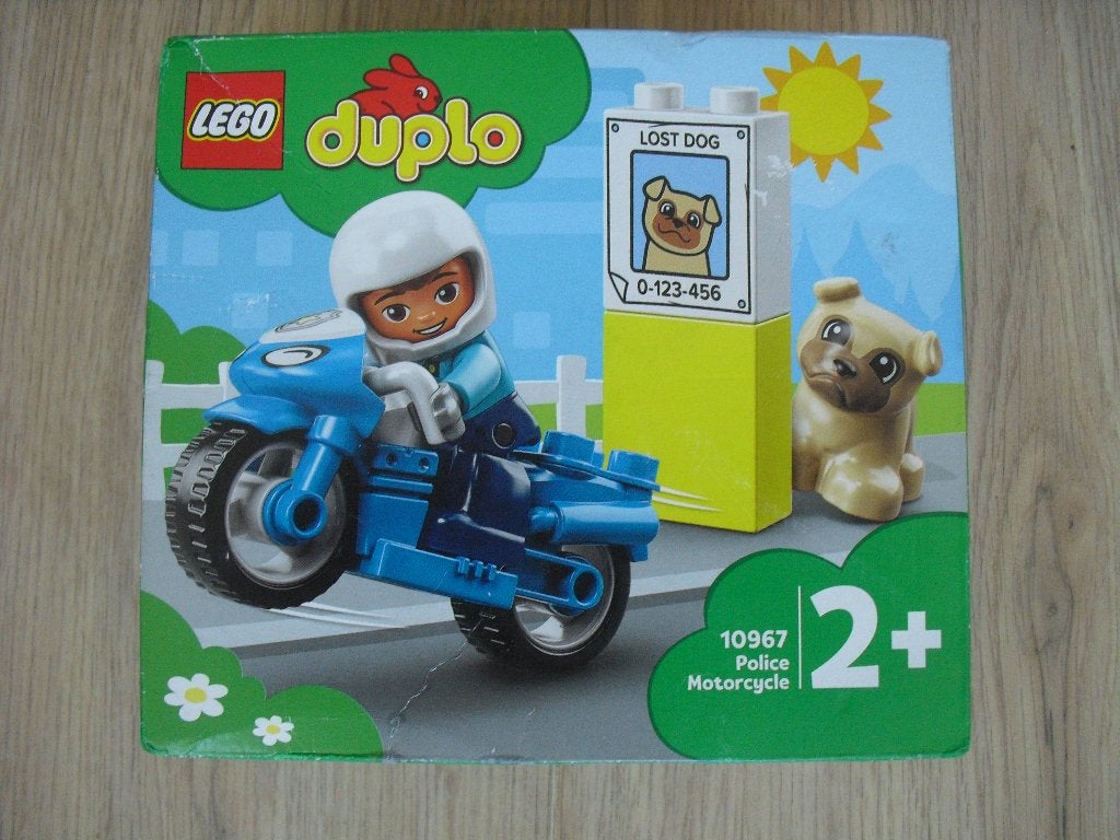 doosje Duplo 10967 nieuw politie agent, Nieuw, Ophalen of Verzenden, Duplo, Complete set