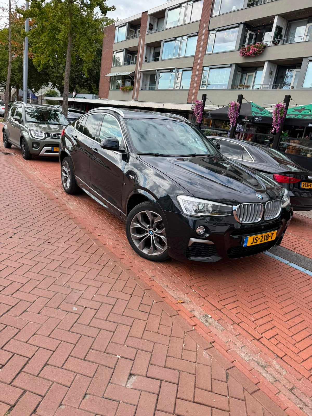 BMW X4 Xdrive 28IA 2016 Zwart, Auto's, Automaat, 4 cilinders, 2000 kg, Zwart