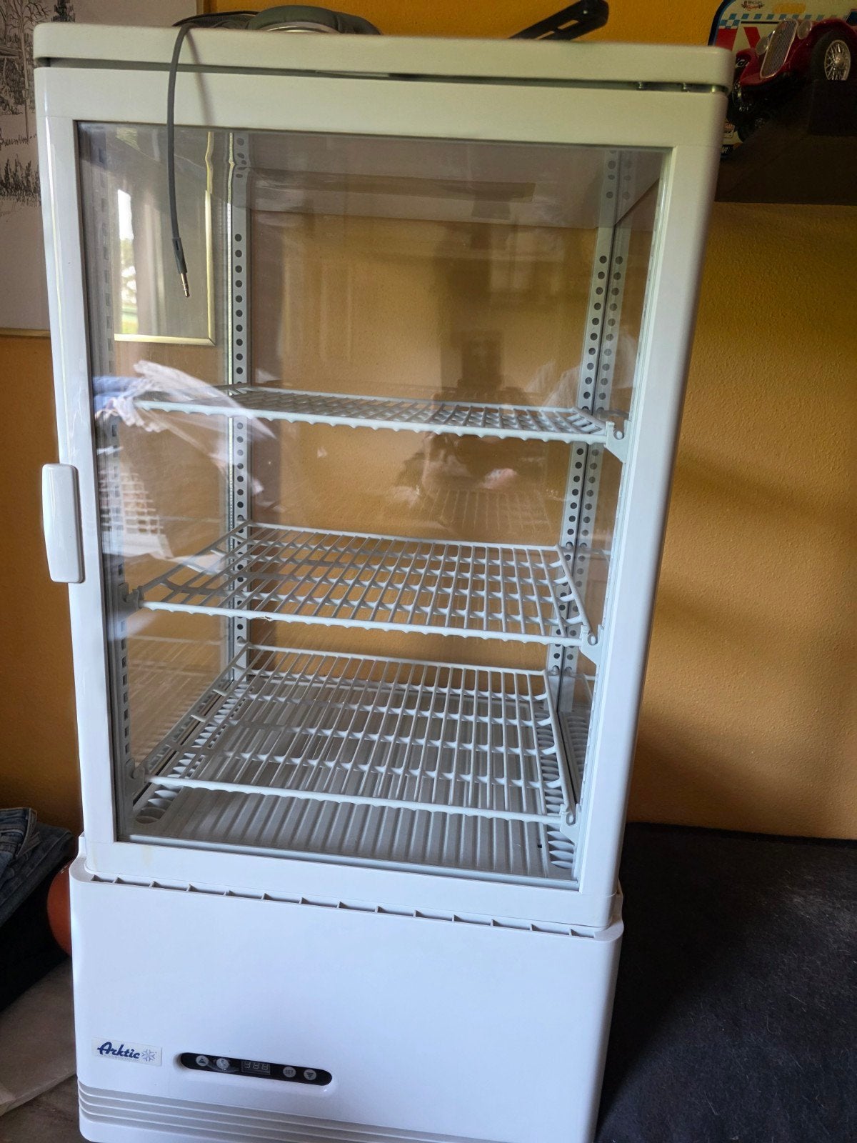 Arktic Gebakken Vitrine - 90x43x40 cm, Ophalen, Gebruikt, Koelen en Vriezen