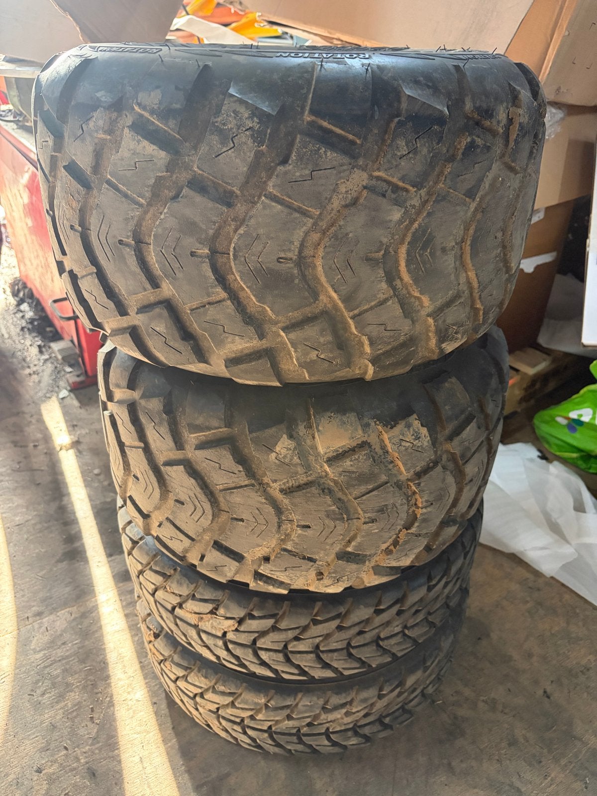 Quad straatbanden Yamaha Raptor - Kenda, Ophalen, Gebruikt