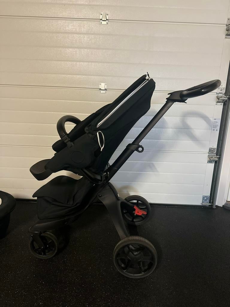 Stokke kinderwagen black, Ophalen, Gebruikt