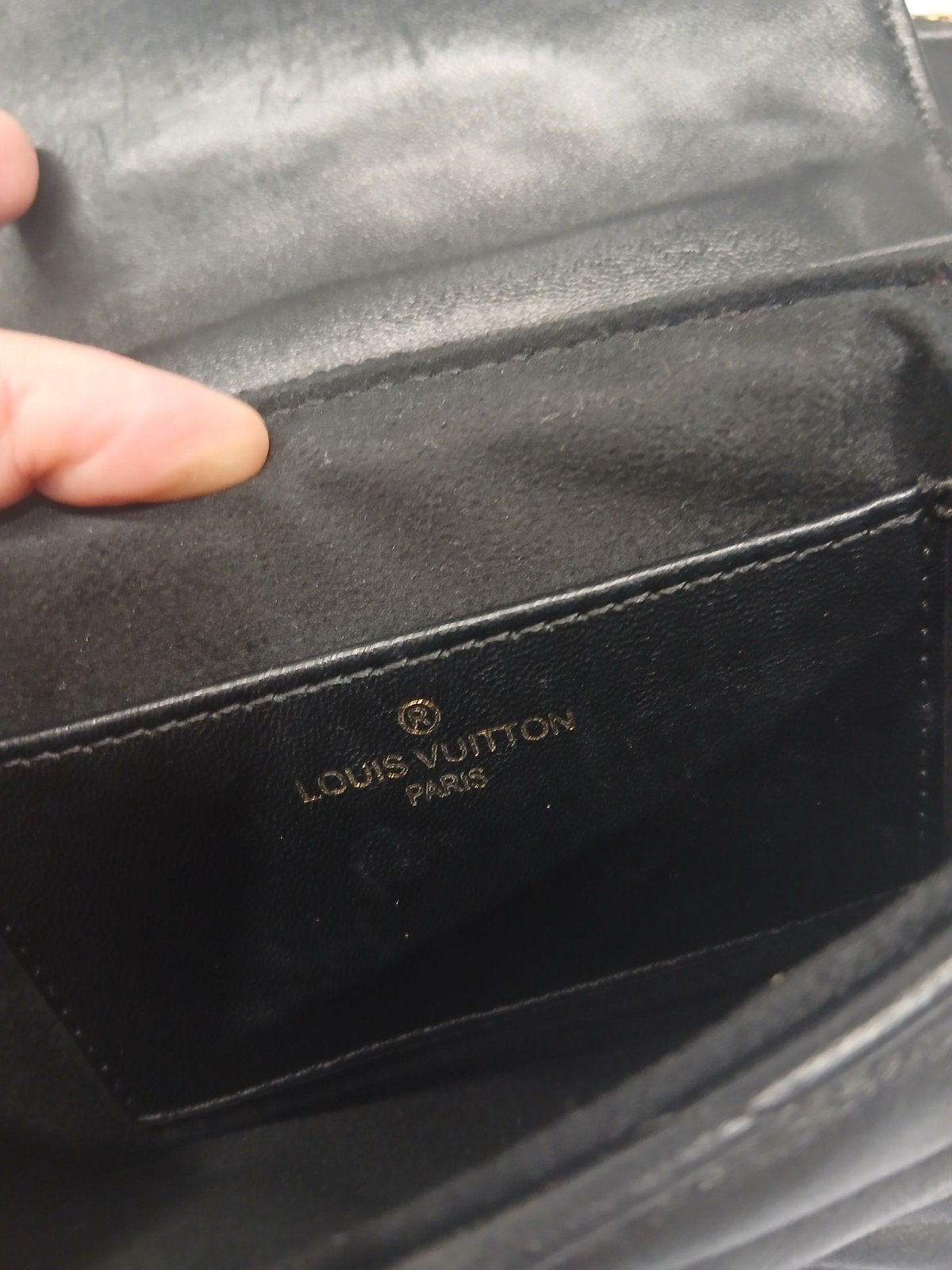 Louis Vuitton tas originele, Schoudertasje, Zwart, Ophalen of Verzenden, Zo goed als nieuw