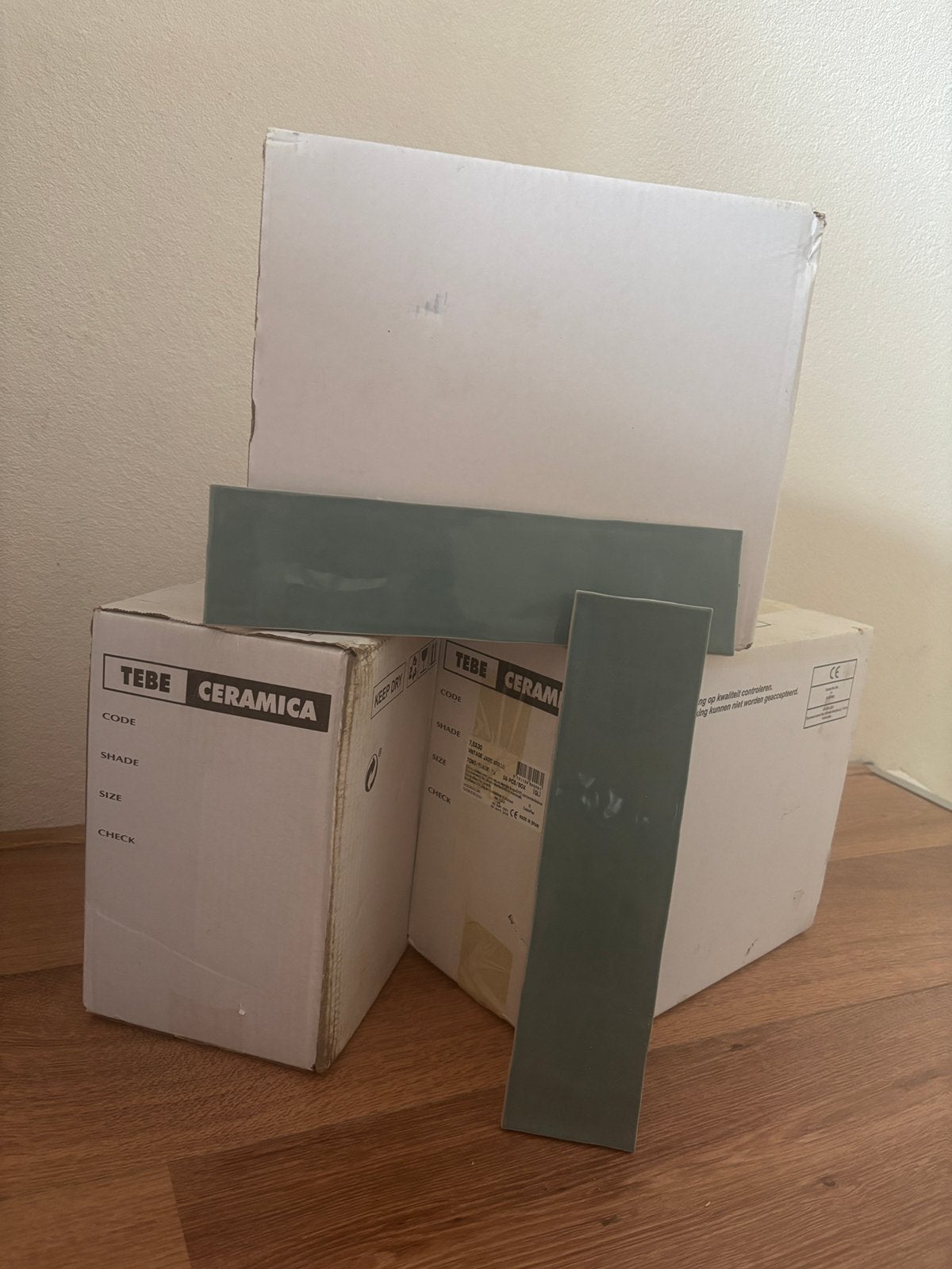 Badkamertegels Tebe Vintage Jade Brillo, Ophalen, Nieuw, Minder dan 20 cm, 20 tot 40 cm