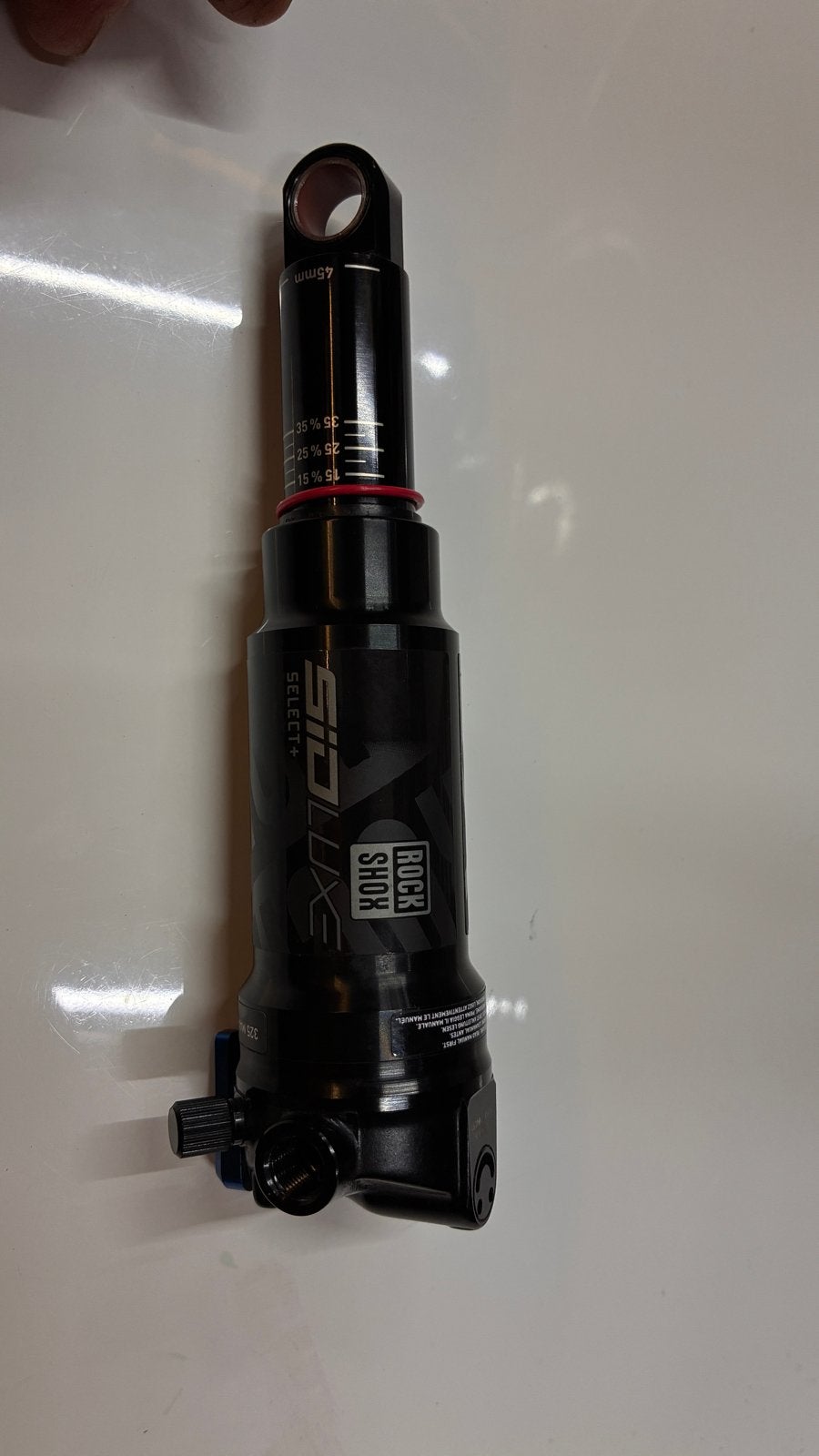 RockShox SIDLuxe Select+ Achterdemper 165x45mm - z.g.a.n., Overige typen, Ophalen of Verzenden, Zo goed als nieuw, Aluminium