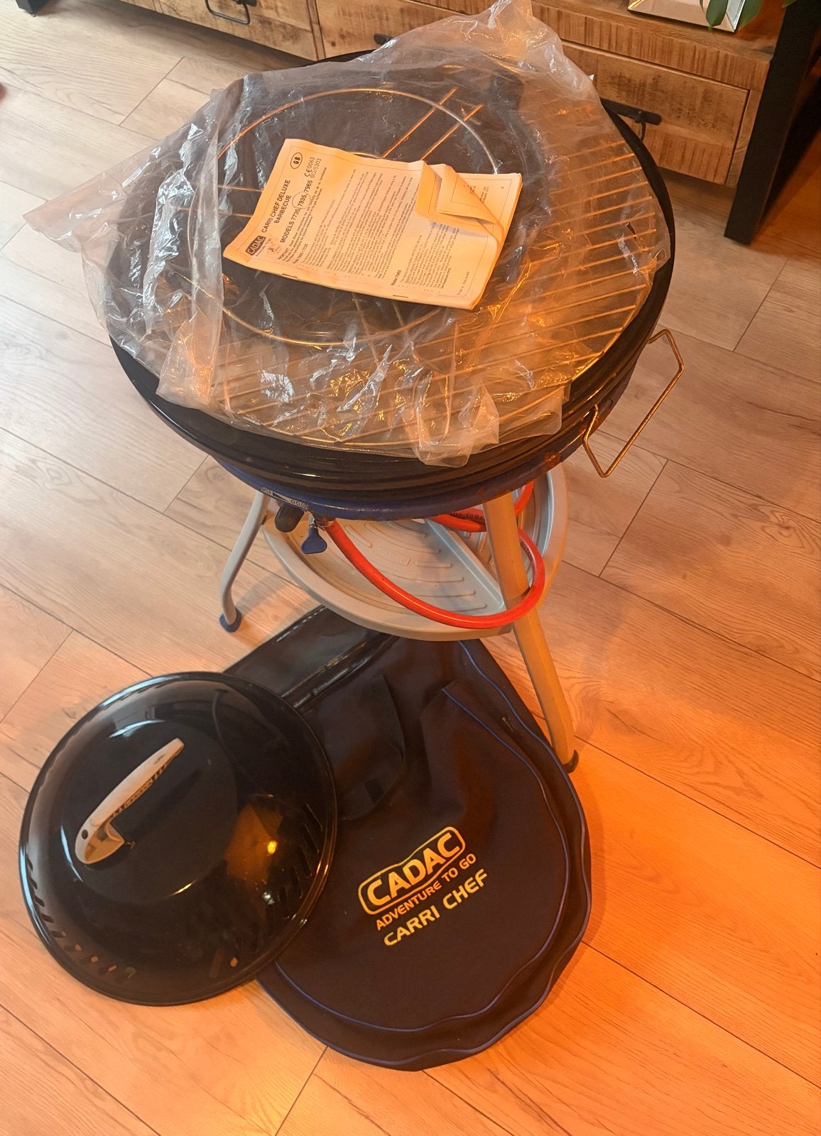 Cadac Skottelbraai Carri Chef met diverse accessoires, Ophalen, Gebruikt