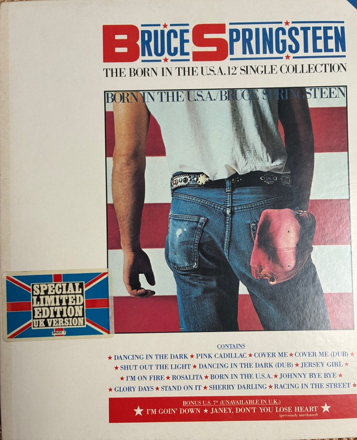 Bruce Springsteen Single collection, Cd's en Dvd's, Boxset, Speciale editie, Overige formaten, Ophalen of Verzenden