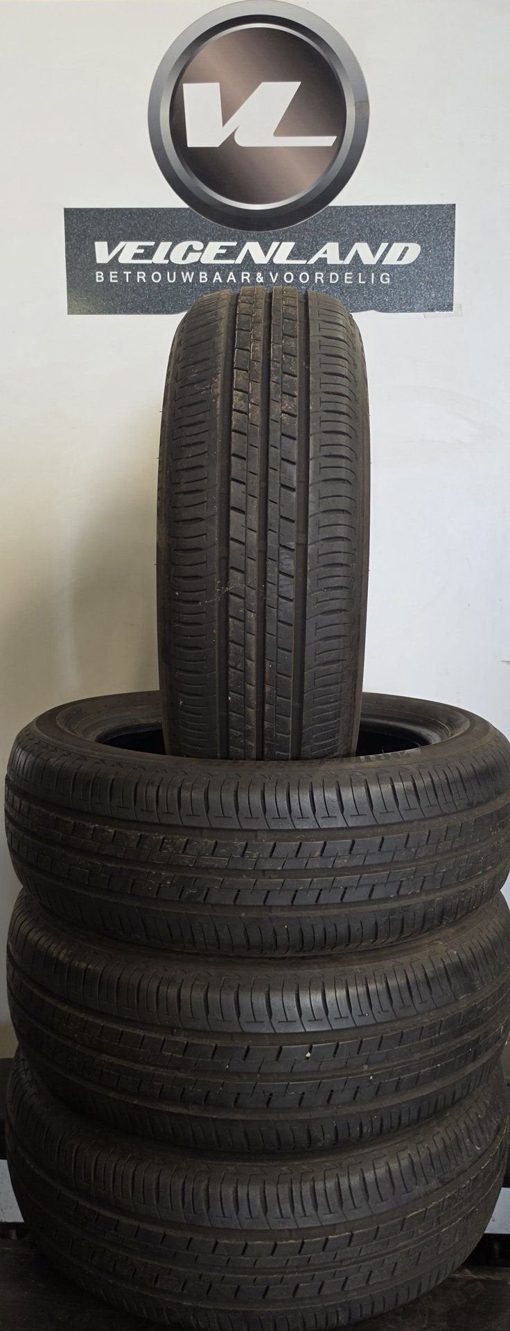 Bridgestone Ecopia EP150 185-55-16 1855516 185/55R16 83V, Auto-onderdelen, Banden en Velgen, Gebruikt, -, Band(en), Zomerbanden