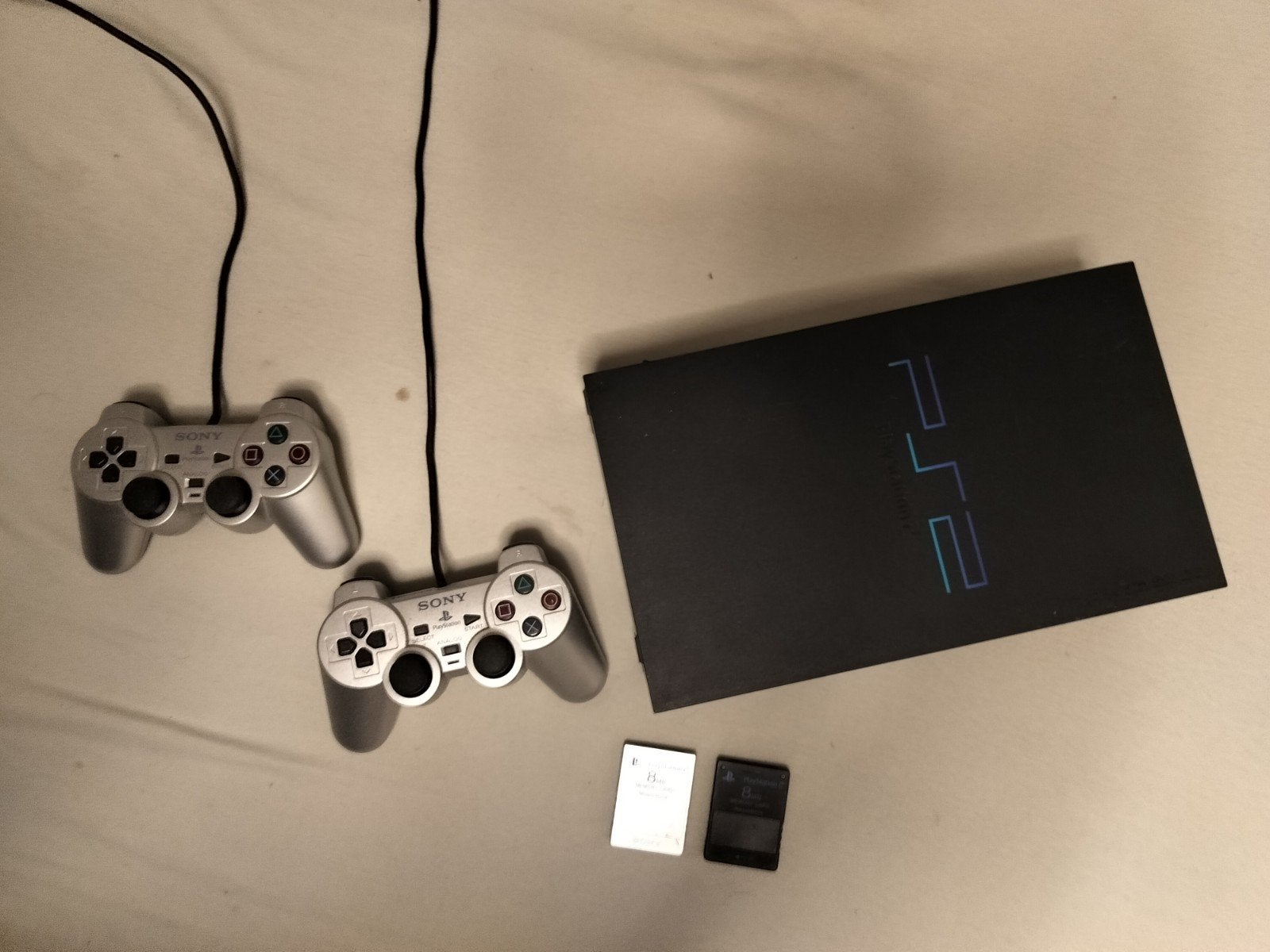 Sony PlayStation 2, Met games, Met 2 controllers, Ophalen of Verzenden, Zo goed als nieuw