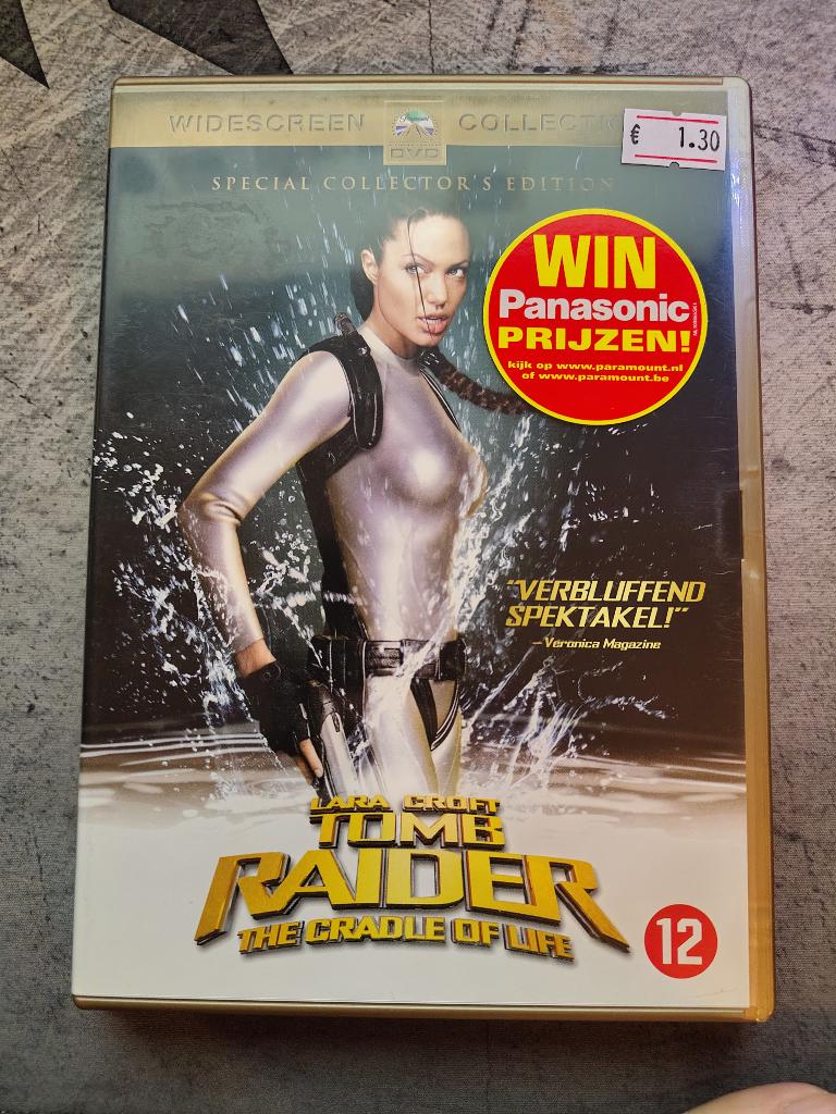 Tomb Raider The Cradle of Life - DVD - Collector's Edition, Alle leeftijden, Ophalen of Verzenden, Gebruikt