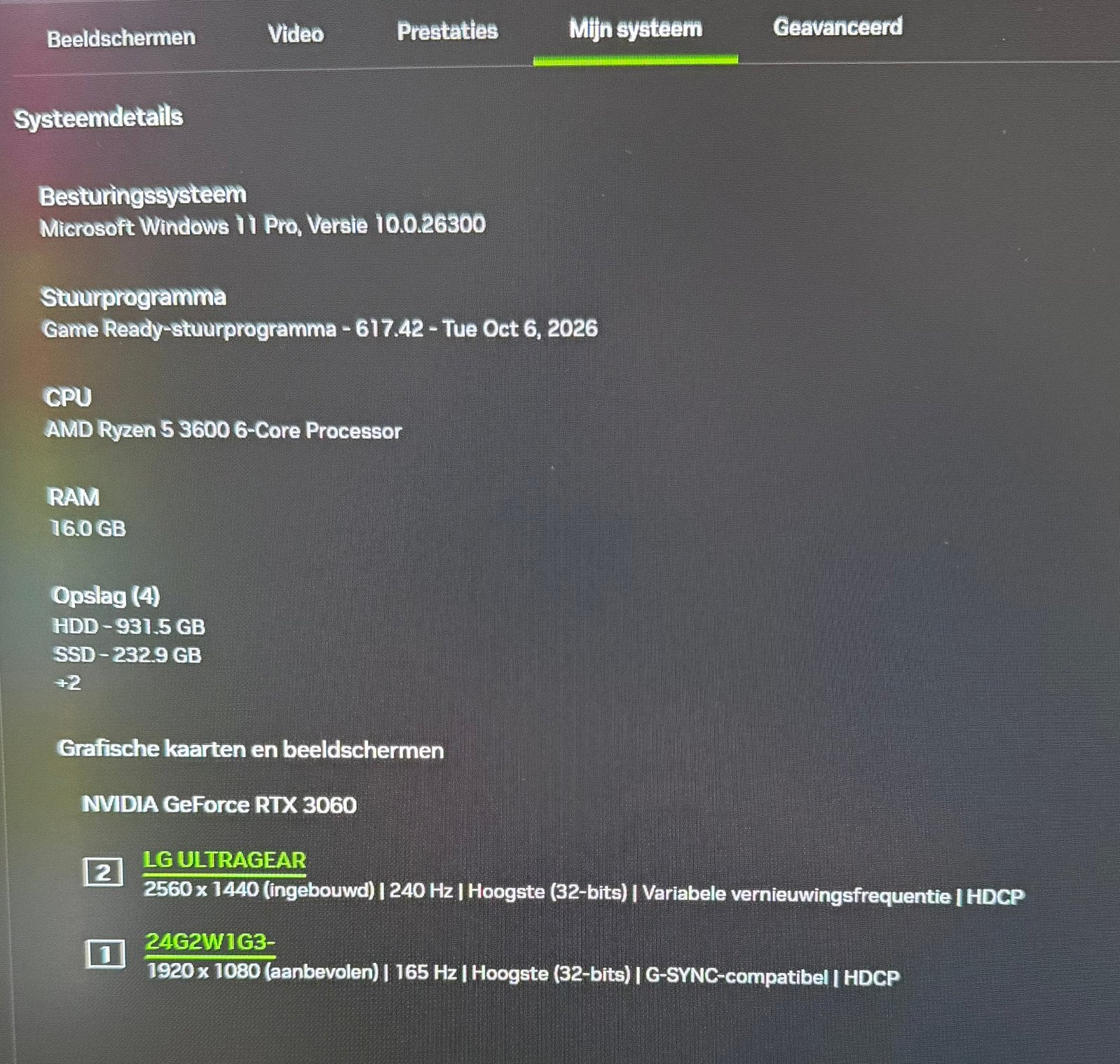 Game pc te koop, rtx 3060, Gebruikt, Ophalen of Verzenden, Gaming, HDD