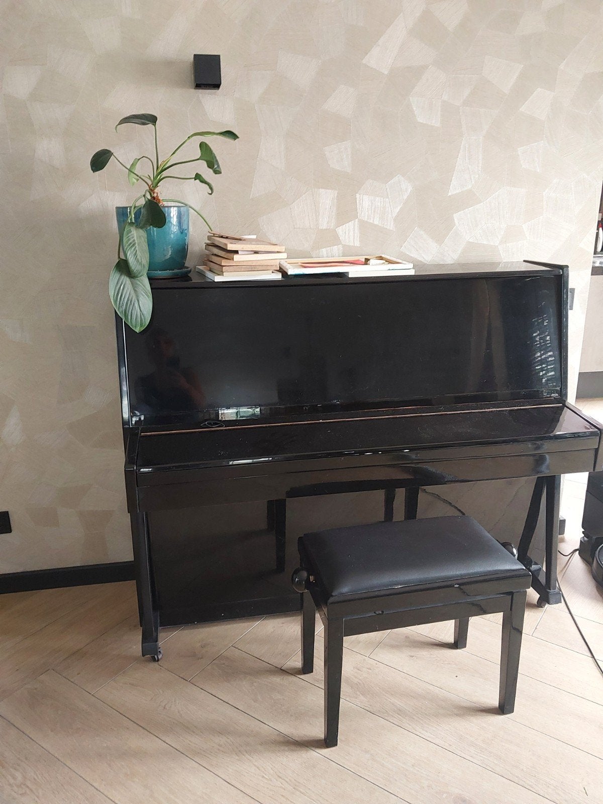 Irmbach Piano - Zwart, Gebruikt, Ophalen, Gebruikt, Zwart, Piano