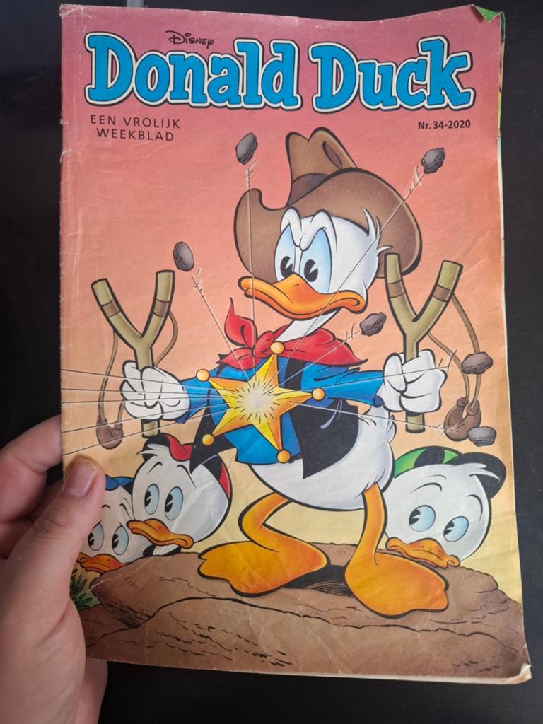 Donald duck  1x 2020, Eén stripboek, Ophalen of Verzenden, Gelezen, Walt Disney