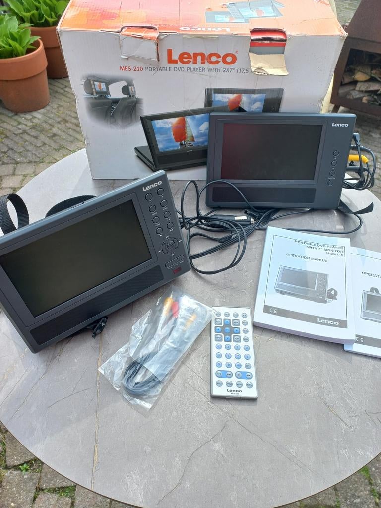 Portable dvd speler voor aan de hoofdsteunen in de auto, Audio, Tv en Foto, Dvd-spelers, Ophalen of Verzenden, Overige merken