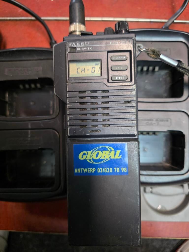 Yaesu FTH 7008 UHF Portofoon - Vintage Communicatie, Ophalen of Verzenden