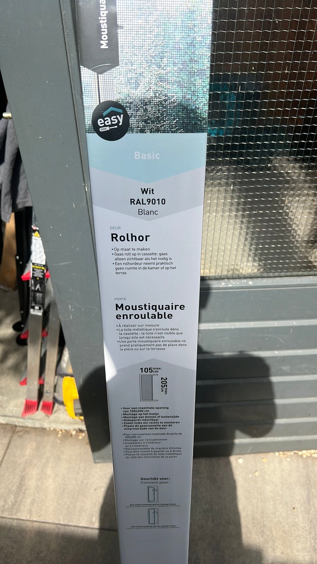 Rolhor 105 cm x 250 cm, Ophalen, Overige materialen, 30 cm of meer, 50 tot 150 cm