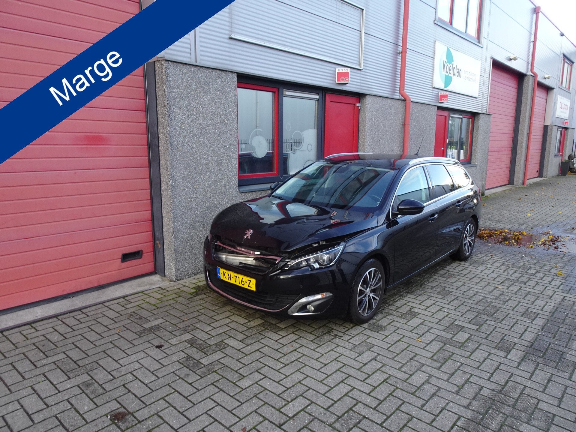 Peugeot 308 SW 1.2 PureTech Blue Lease Premium let op nieuwe, Auto diversen, 1199 cc, Info@wvbedrijfswagens.nl, Zwart, Stationwagon