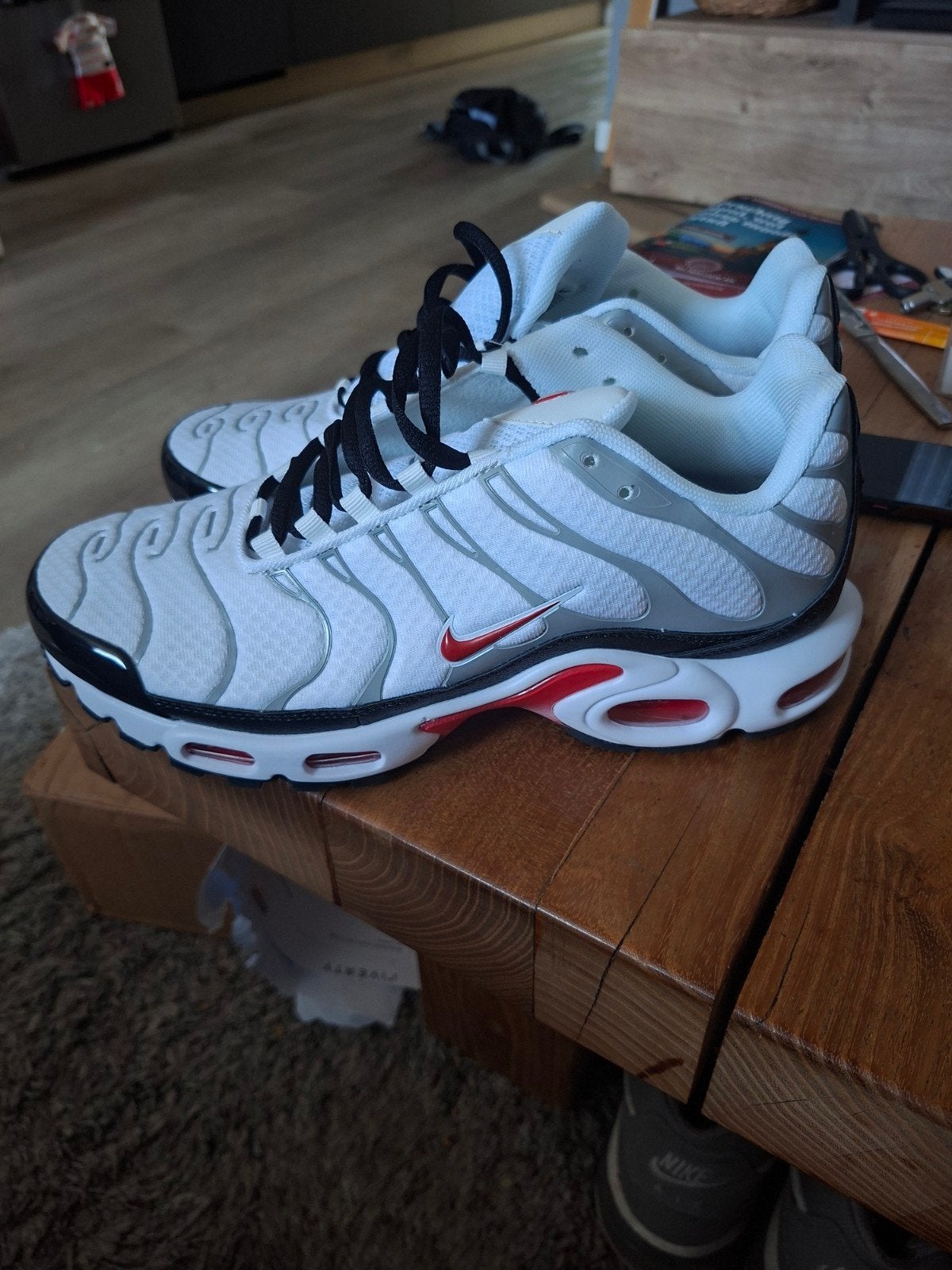 Nike Air Max Plus TN - Nieuw in doos, Wit, Nike, Nieuw, Ophalen of Verzenden