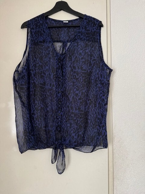 Mouwloze Top M&S Mode maat 50, Verzenden, Zo goed als nieuw, MS Mode, Jurk