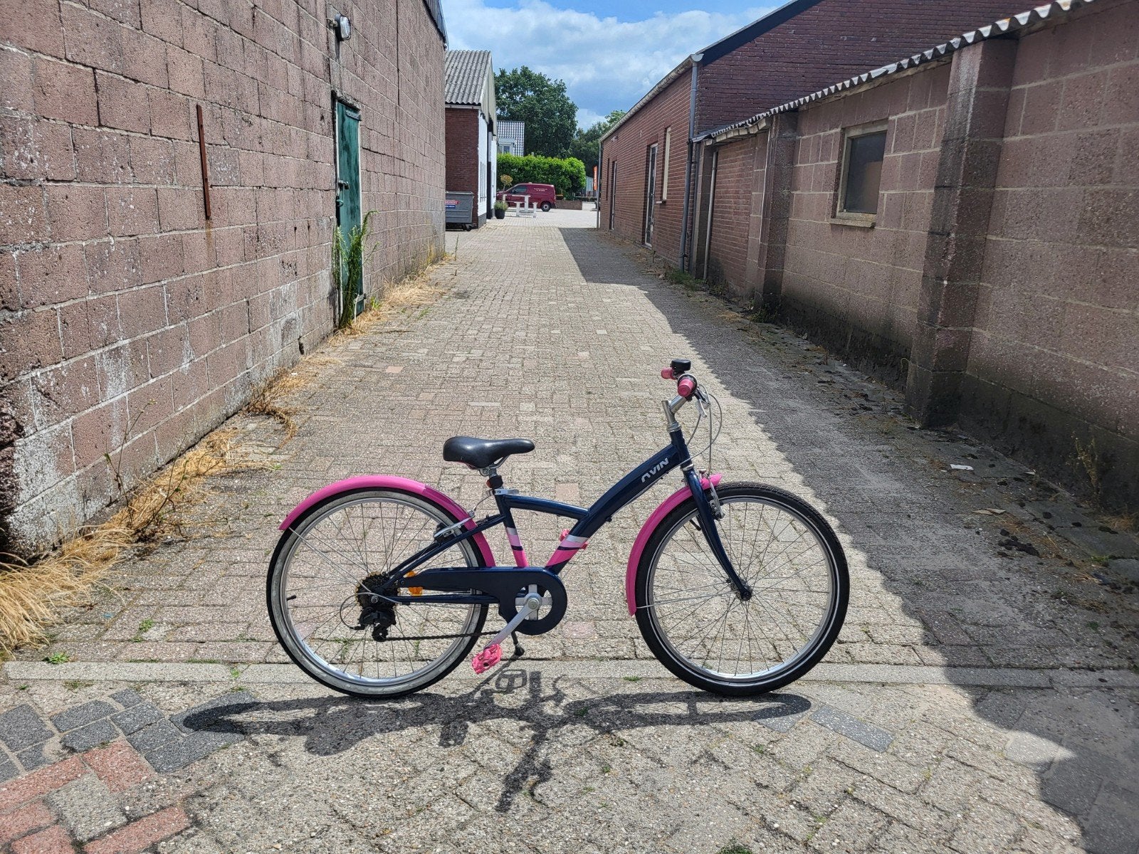 B'twin meisjesfiets 24 inch, Fietsen en Brommers, Fietsen | Meisjes, Ophalen, Zo goed als nieuw, 24 inch, Versnellingen