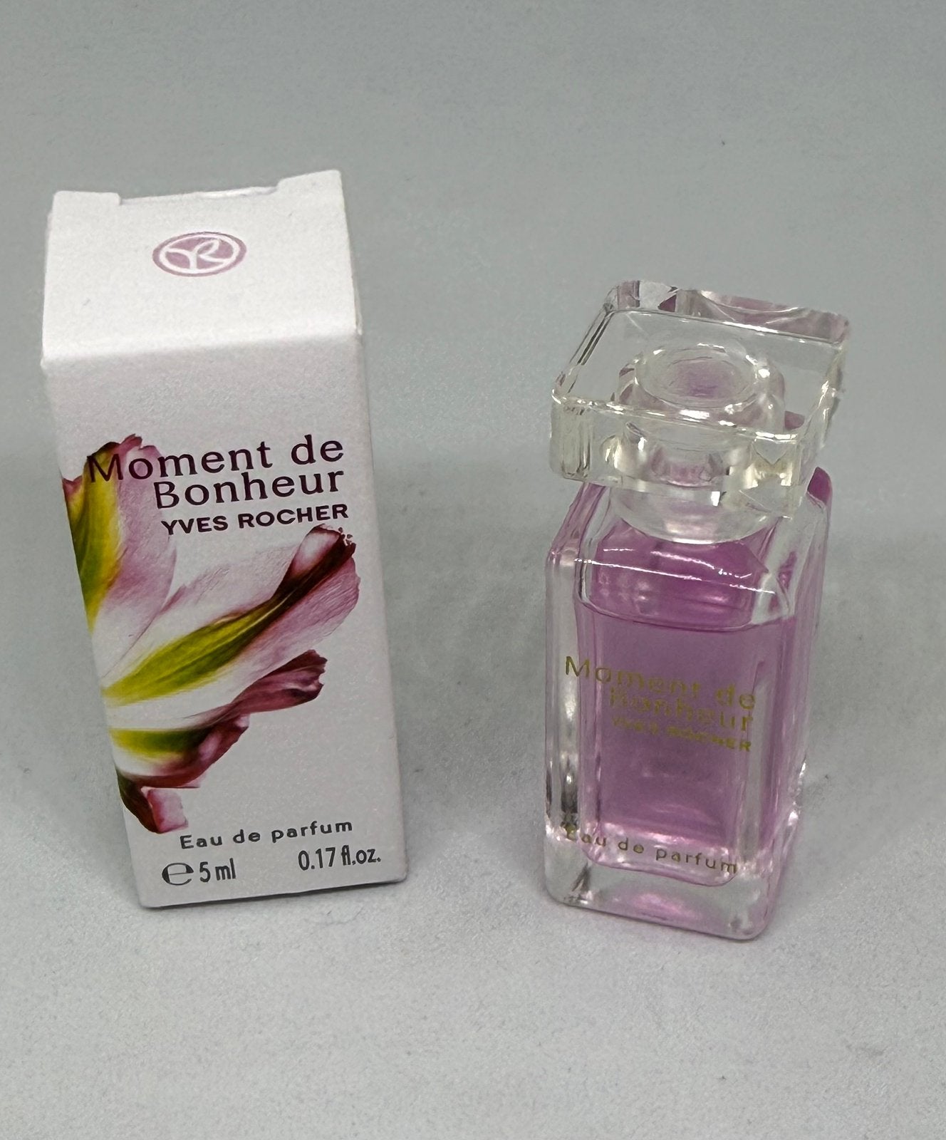 Parfum miniatuur Moment de bonheur Yves Rocher 5 ml, Verzenden, Nieuw, Miniatuur, Gevuld